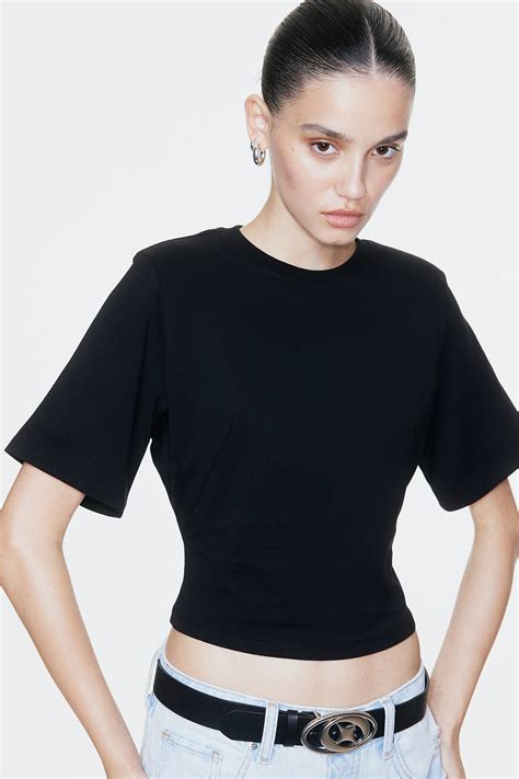 gb gucci shirt with shoulder pads